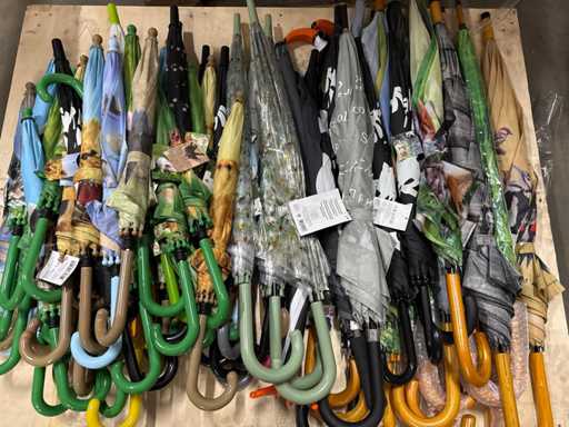 Partia parasoli, 100 kawałków