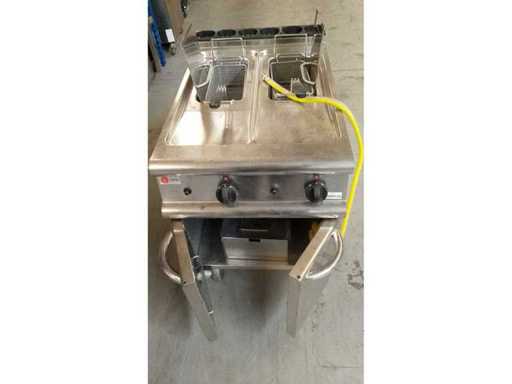 BARON Elektrofritteuse mit zwei Tanks
