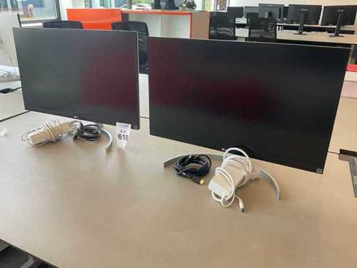 LG 27UK850-W Monitor (2x)