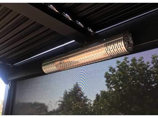 Aluminium - Terrasverwarmer LUX - Terrace heating