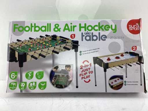 Sun&sport – Fußball- und Airhockey-Tisch – Spiel