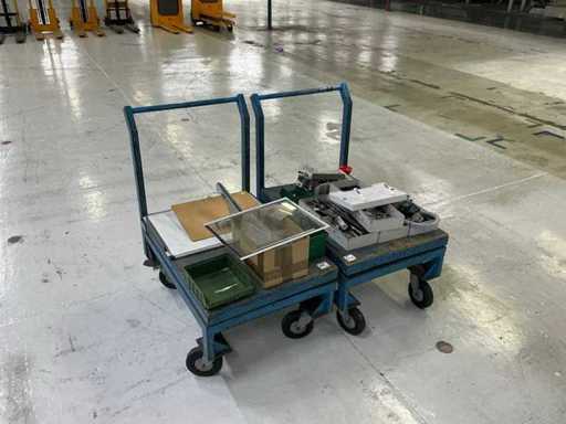 Chariots de magasin (2x)