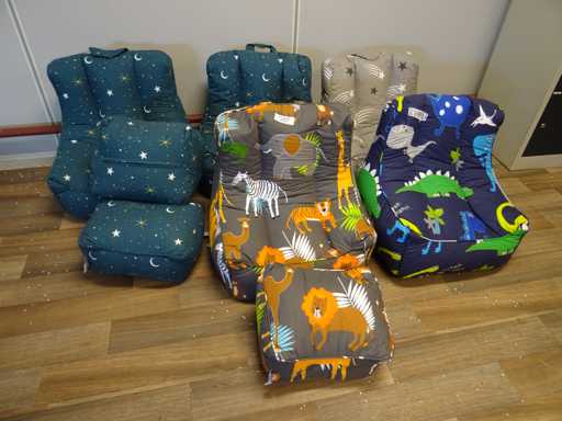Children's beanbag chair (5x)