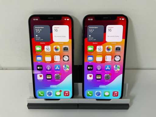 Apple iPhone 12 - 64GB - Nero (2x)