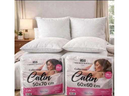 Set aus 100 Memory-Foam-Kissen 60x60 Neu im Blisterpack