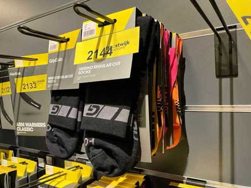 Paia di calzini da ciclismo GripGrab, 41-44 (17 volte)