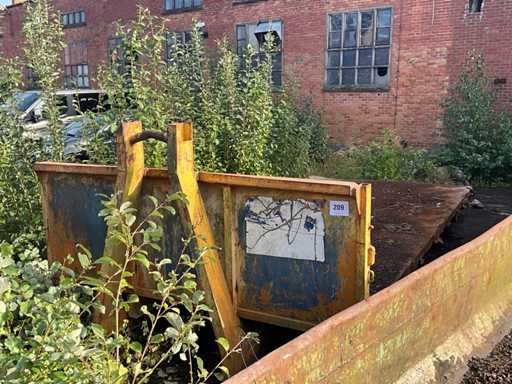 Élimination du conteneur à déchets