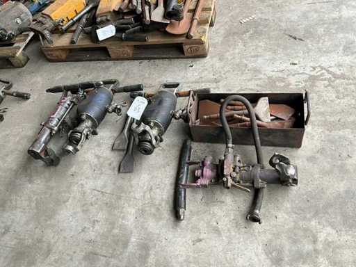 Pneumatische breekhamer (4x)