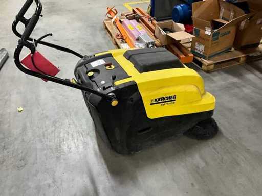 Pallet met hefapparatuur