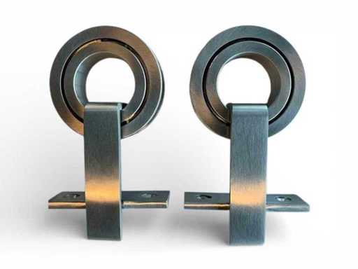 (20x) Set of Stainless Steel Sliding Door Hangers - Design