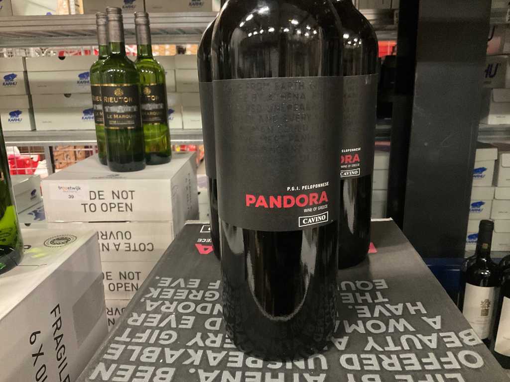 Vino rosso Pandora (75x)