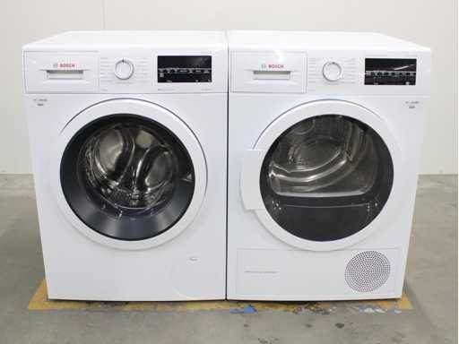 Bosch Serie|6 EcoSIlence Drive Wasmachine & Bosch Serie|6 SelfCleaning Condenser Wasdroger