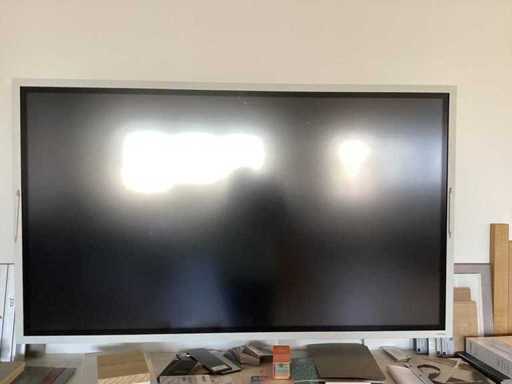 Samsung Flip Pro Smartchart digital de 65" con bolígrafos y cables, montaje en la pared 