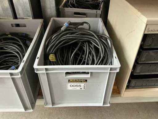 Neztrik Speakon Kabel 15m 4x4mm2 (10x)