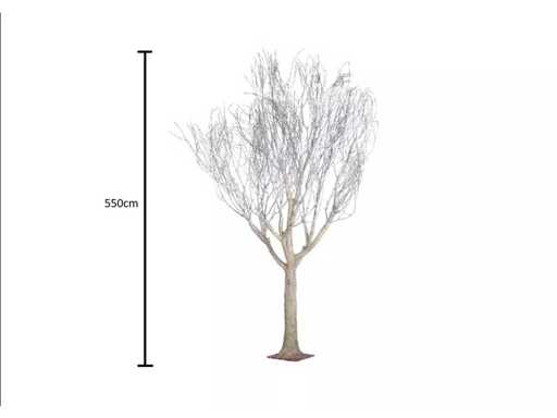 Artificial winter poplar tree 550cm h