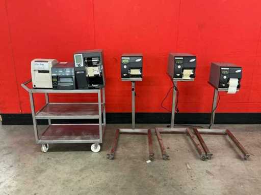 Batch of Industrial Label Printers – Datamax, Citizen, Toshiba & Novexx (6 pieces)