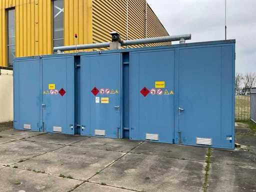 2010 Denios GV32.16 Belüftete Gasflaschenspeichereinheit