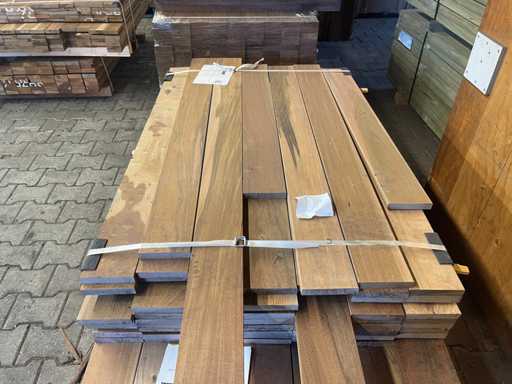 Ipé Country Grade Dielen gehobelt 950-1550x120x21mm (160x)