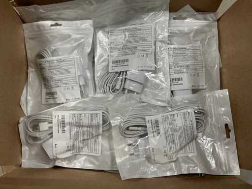 Chargeur et câbles USB 2 ports - Adapté à l’iPhone