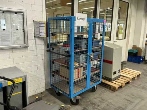 2008 EUROKRAFT W382-Z2-FST Etagentransportwagen, absperrbar