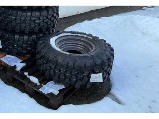 MICHELIN - SINGLE WHEEL CPL. 340/80R18 BIBLOAD-HS