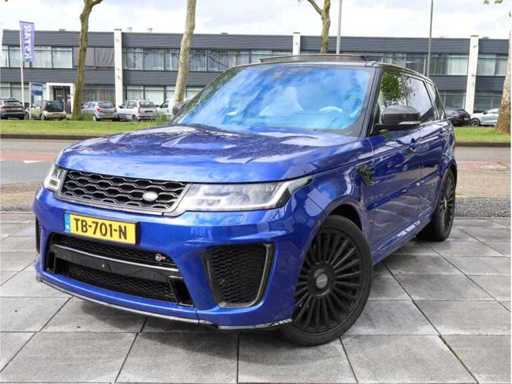 Land Rover Range Rover Sport 5.0 V8 SC SVR 567HP Automatique 2018, TB-701-N