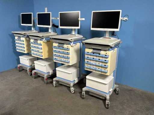 Amis Point of care workstation & medicatie box (4x)