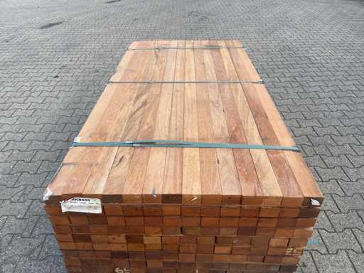 Angelim Pedra regiert hobelgehobelt 1500x68x45mm (75x)