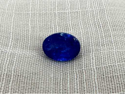 Tanzanite 8.63 carat natural tanzanite certified