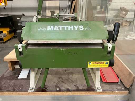 Matthys Manual Bending Machine (2x)