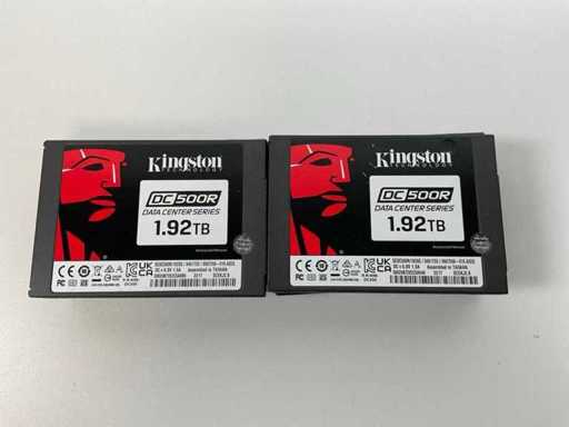 Kingston (50026B7282c5A848), DC600M SATA 3  - 1.92 TB SSD - HardDrives (10x)