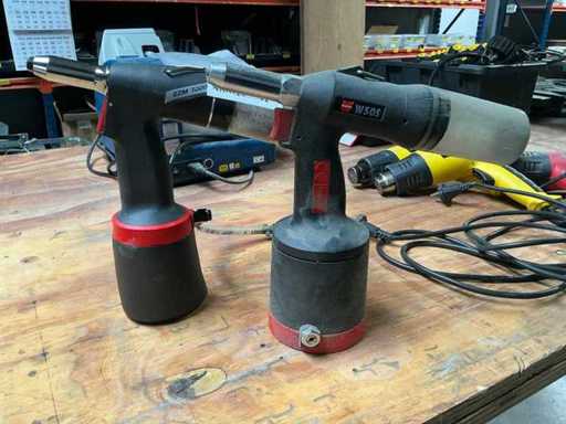 Pneumatische Blindklinknagelmachine (2x)