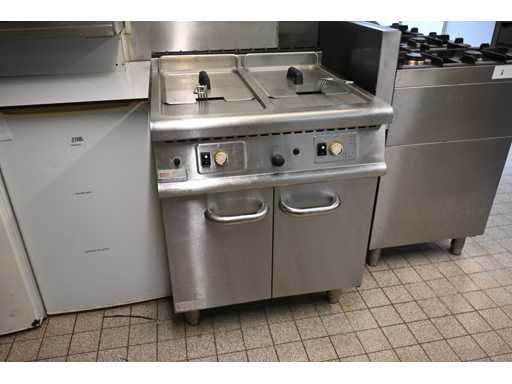 Bonnewits Bon-Line RVS Dubbele Friteuse