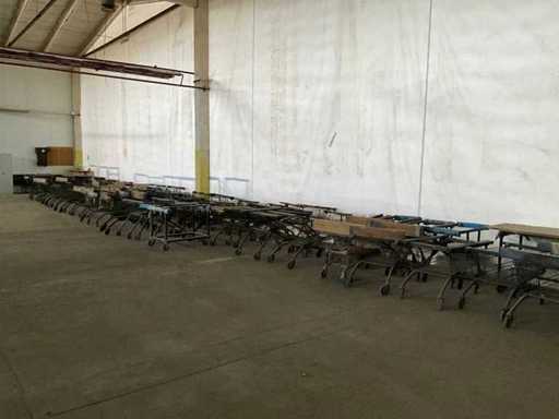 Charge von Transportwagen