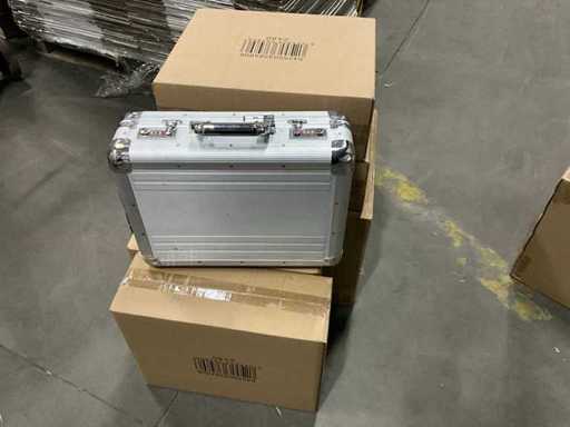 2480 Obudowa Diplomat z aluminium srebrnym (9x)