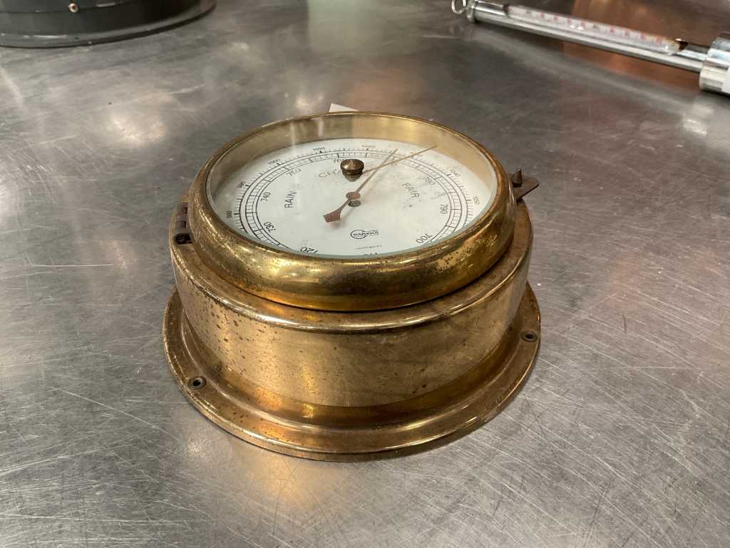 Barigo Vintage Navy Barometer