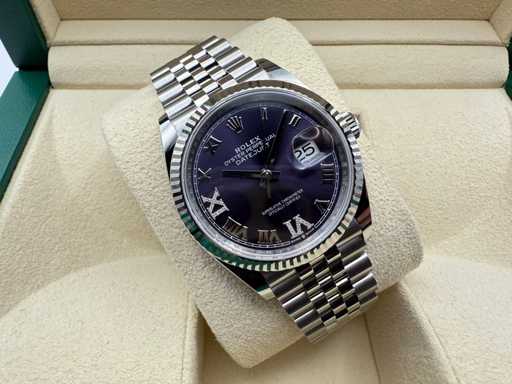 Rolex Datejust 36 | Purple With Diamonds | 126234 | 2025 