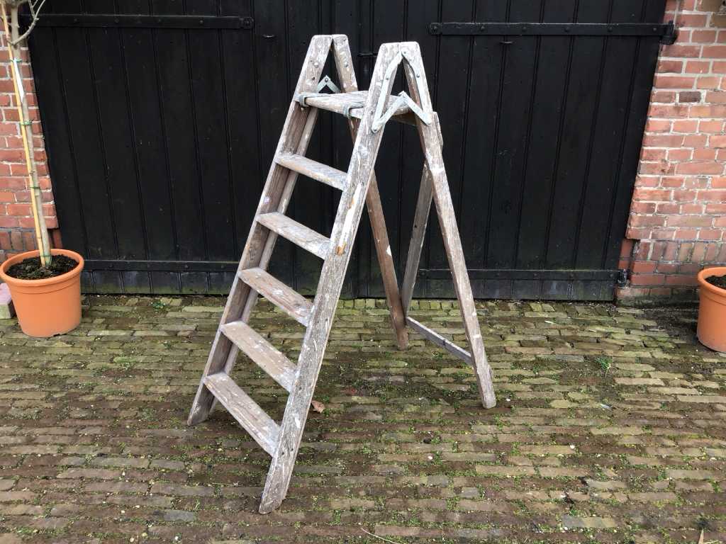 Schilders trap Antiek Ladder en trap