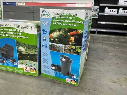 Zestaw filtrów ciśnieniowych Pontec PondoPress 15000