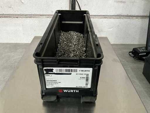 Würth 3.35 kg Plaatschroef LBK 3,5 x 19 in stapelbare bak
