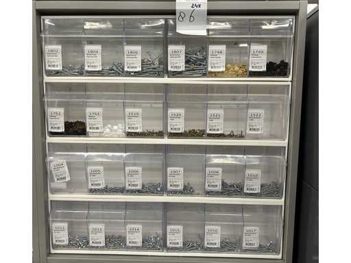 Série de vis en panneau de particules