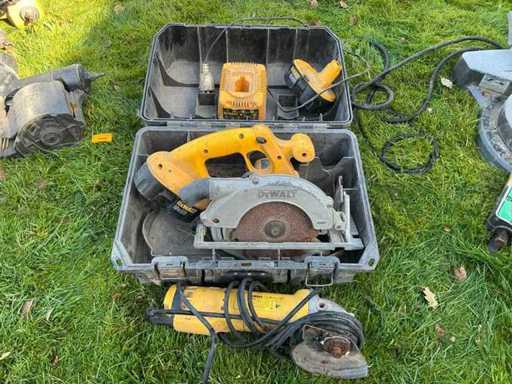 DeWalt Cirkelzaagmachine en haakse slijper