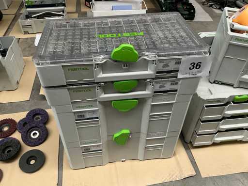 Festool SYS 3 ORG Gereedschapskoffer