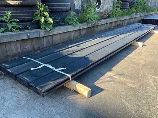 Tavola a ribate svedese in abete 5100x195 mm (12x)
