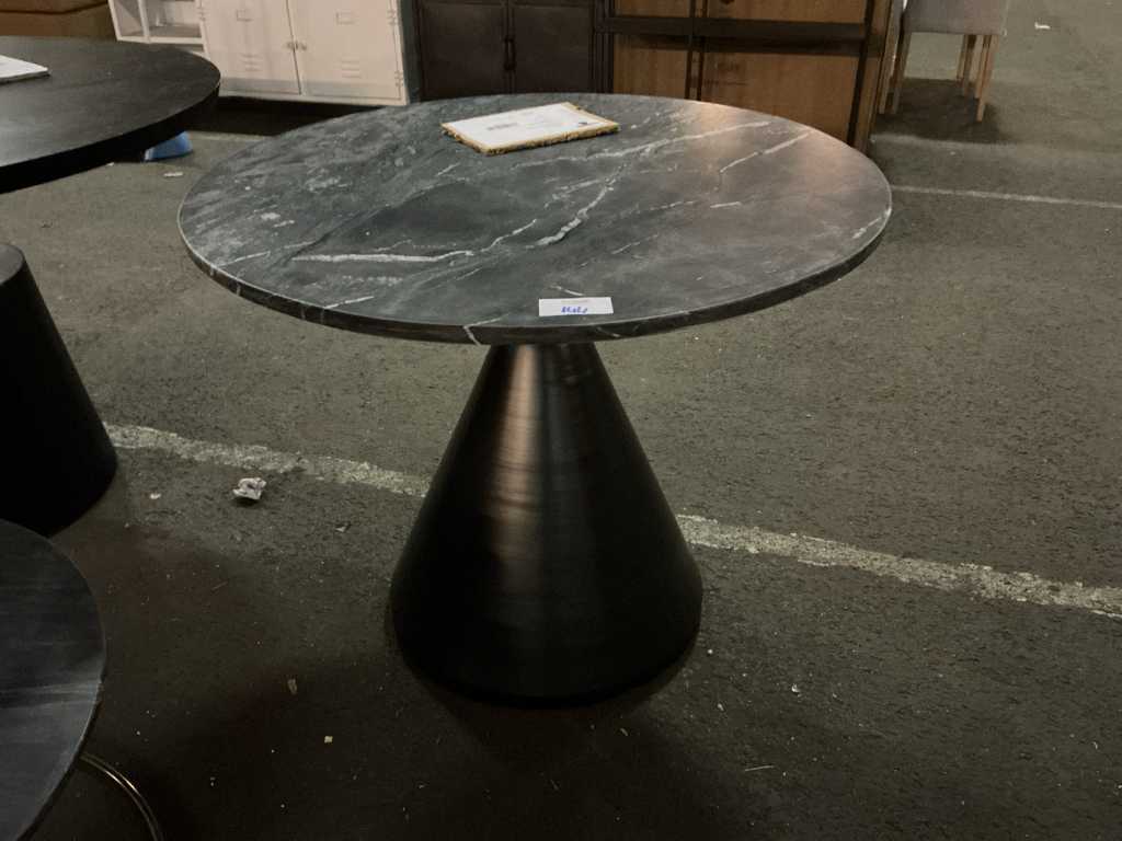 Table de salle à manger Brinker Iron marble 90cm