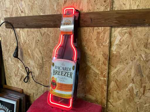 Originale Bacardi-Neon-Beleuchtungswerbung