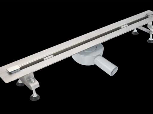 Scarico piatto in acciaio inox 60 cm