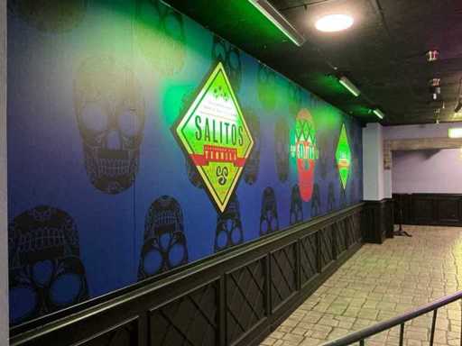 Salitos Kunststoff Platten mit Schwarzlicht