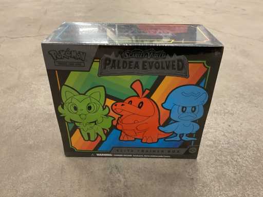 Pokémon Scarlet & Violet Paldea Evolved Elite trainer box