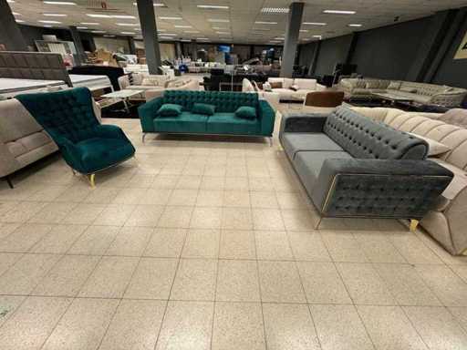 Canapé Lyon 3+2+1 places